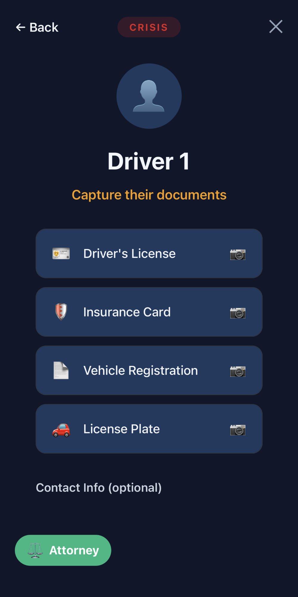 Driver Info Capture